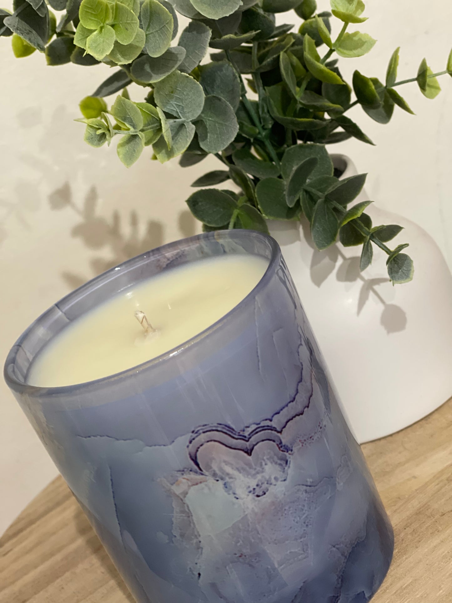 Amalfi Coast  - Blue Stone Candle