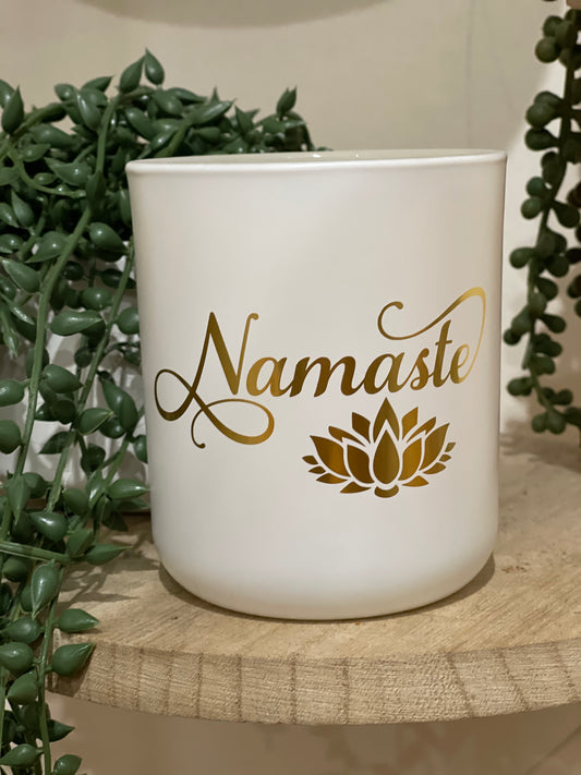 Vanilla, Patchouli & Sandalwood - Namaste Candle