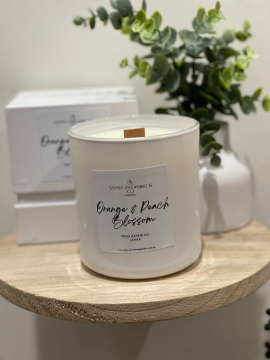 Orange & Peach Blossom - Signature Candle