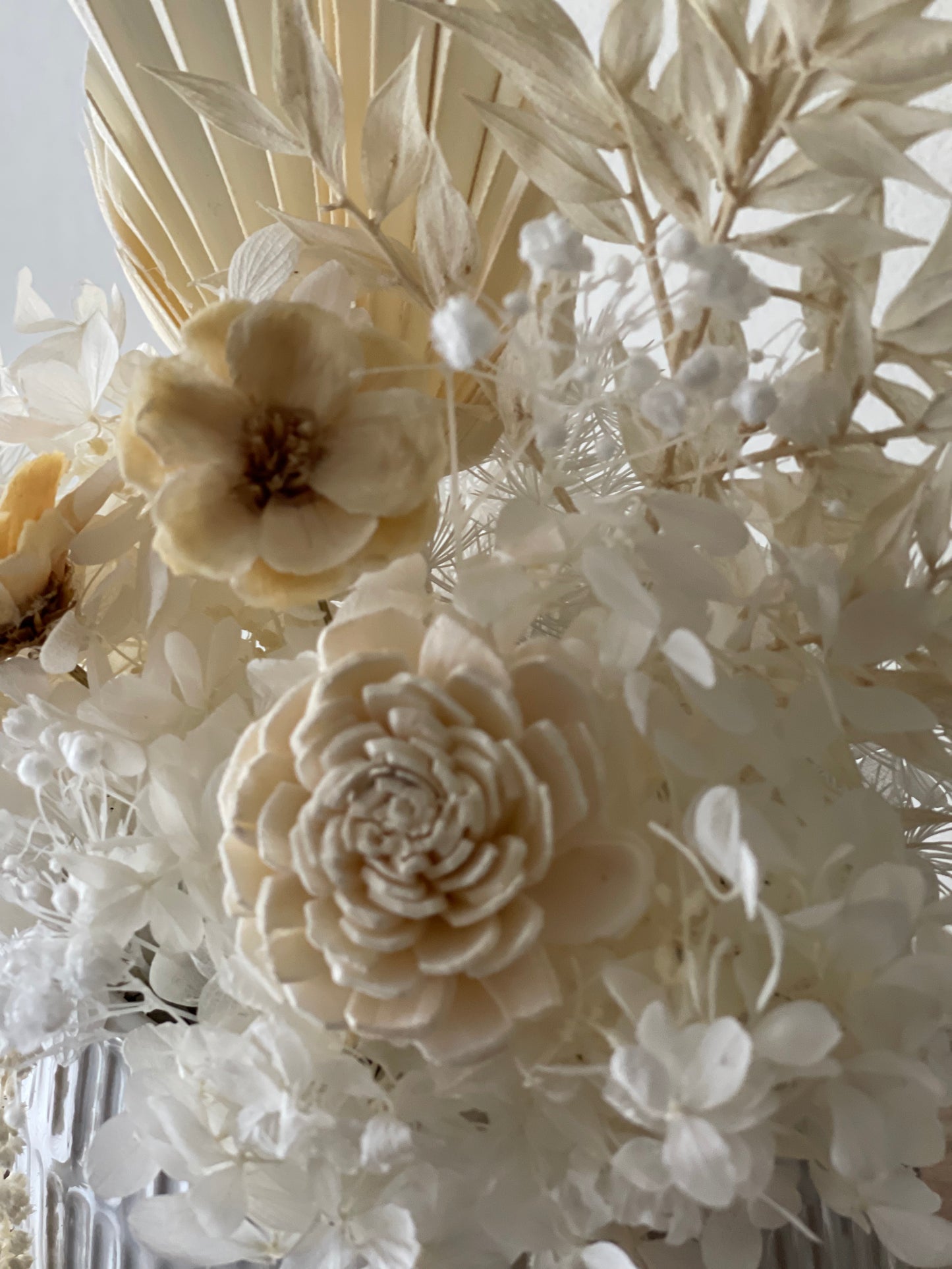 Natural, White & Cream #2 Dried Arrangement