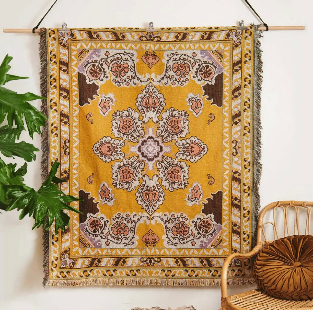 “Here Comes The Sun” - Woven Picnic Rug/Throw