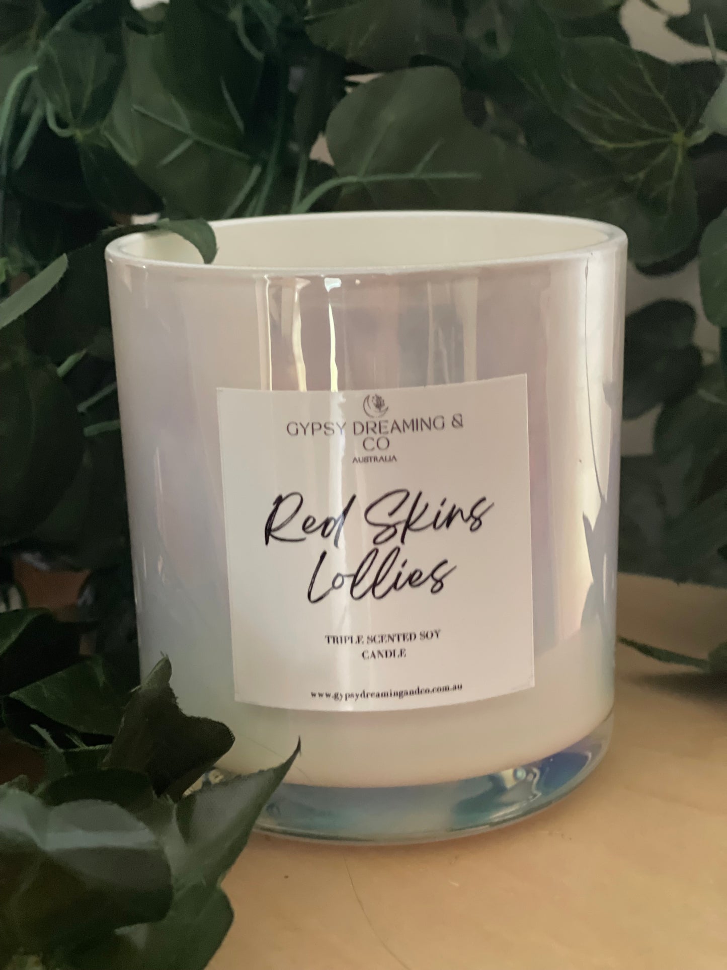 Red Skins Lollies - Rainbow Aura Candle