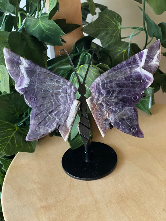 Chevron Amethyst Butterfly 01