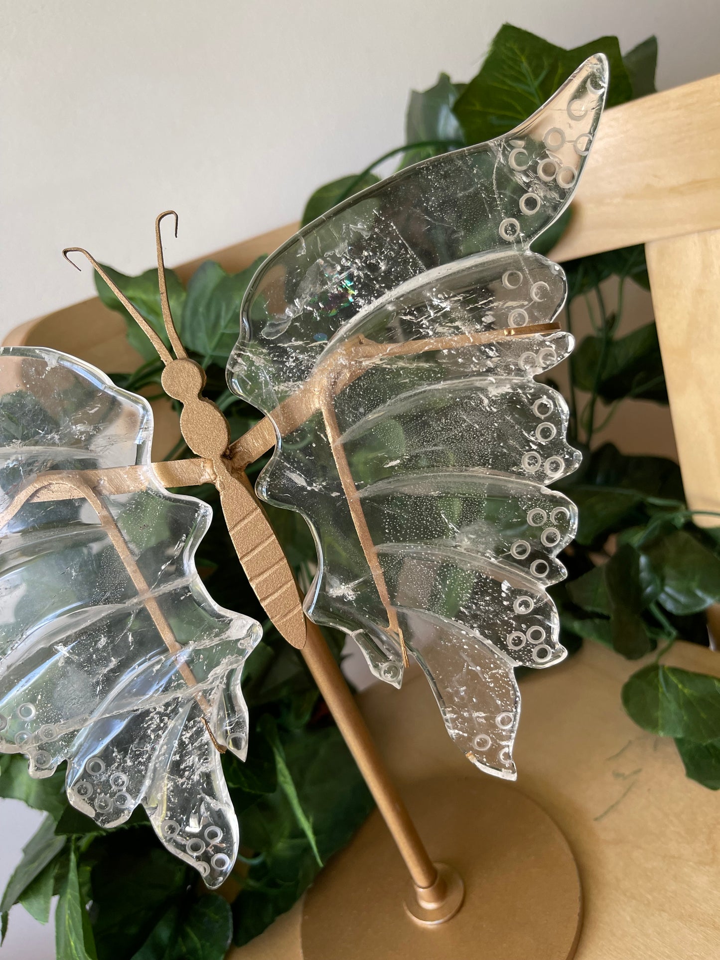 Clear Quartz MEGA Butterfly