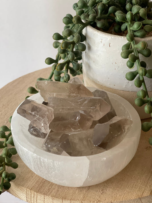 Smokey Quartz Raw Tumble - Intuitively Chosen