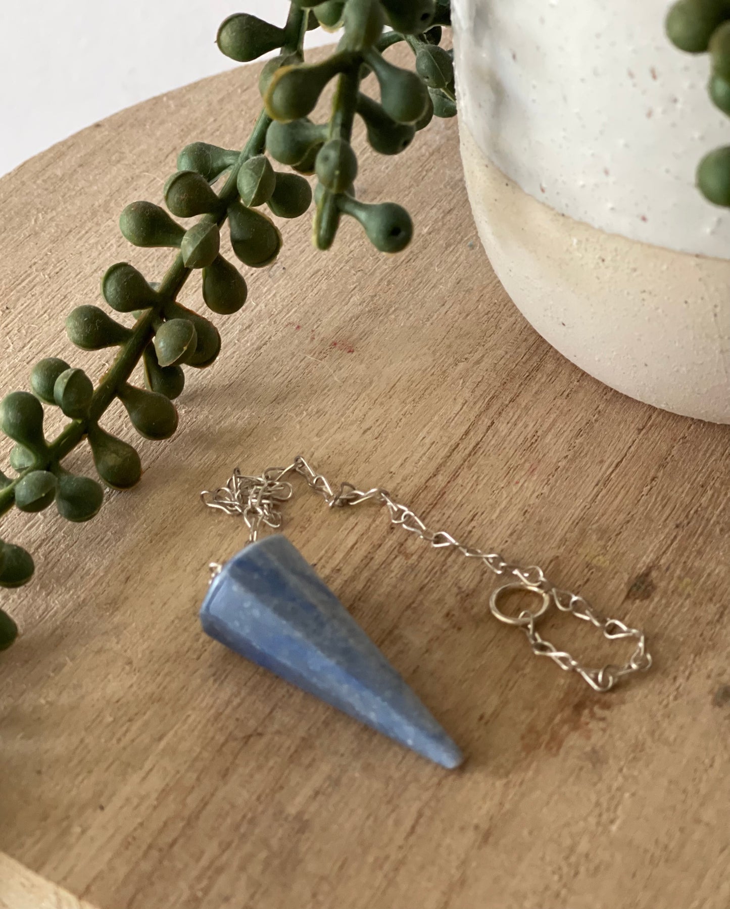 Blue Quartz Pendulum