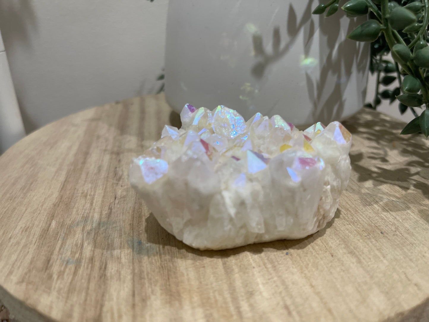 Angel Aura Quartz Cluster 001