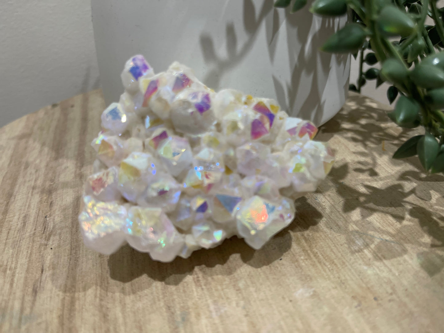 Angel Aura Quartz Cluster 001