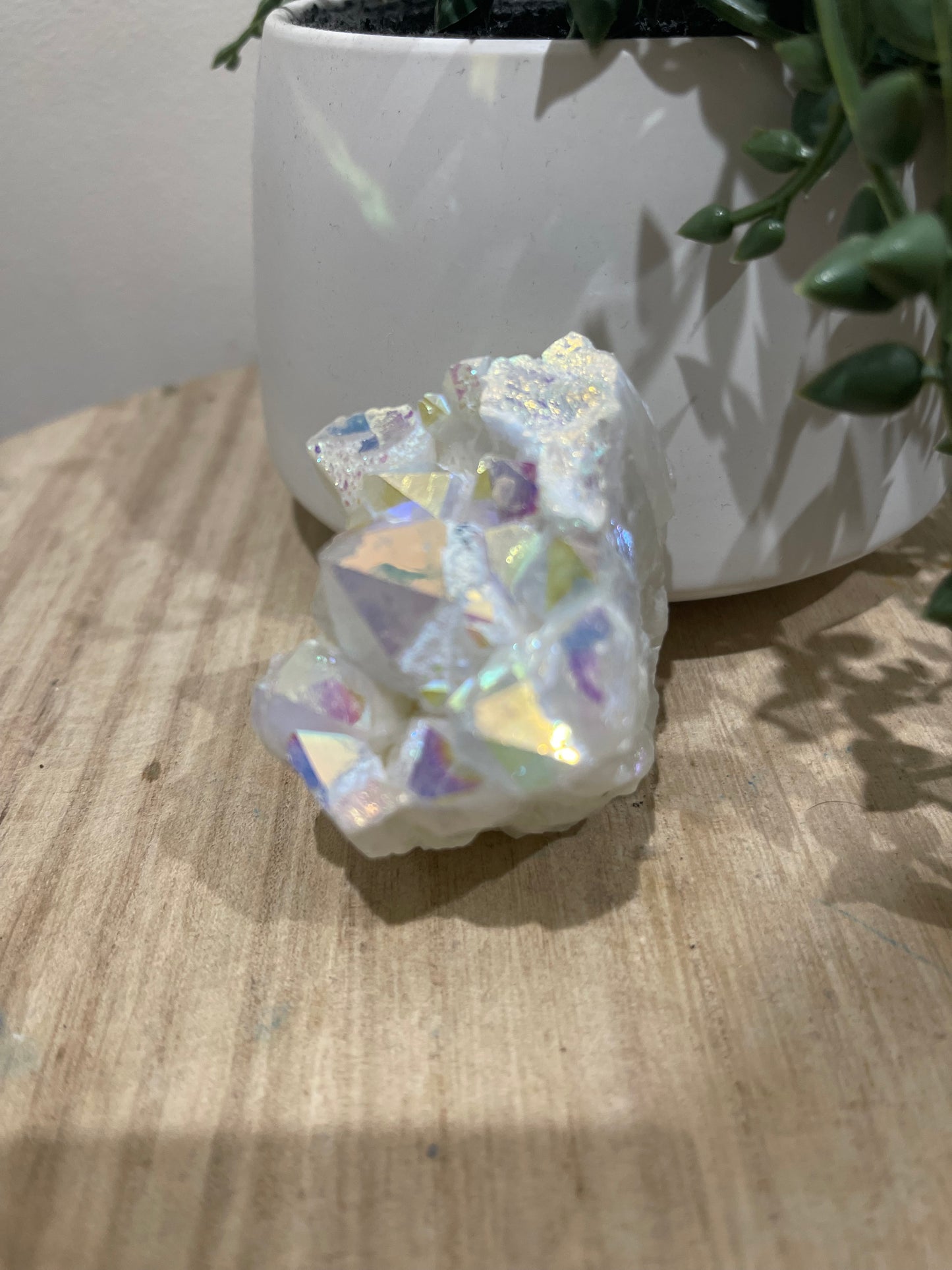 Angel Aura Quartz Cluster 002