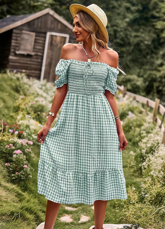 Gypsy at Heart Dress - Green