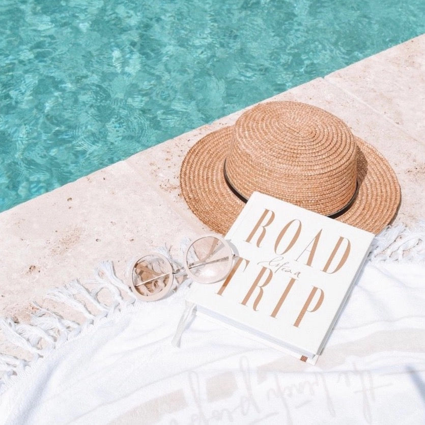 Life’s A Road Trip Journal - White Luxe