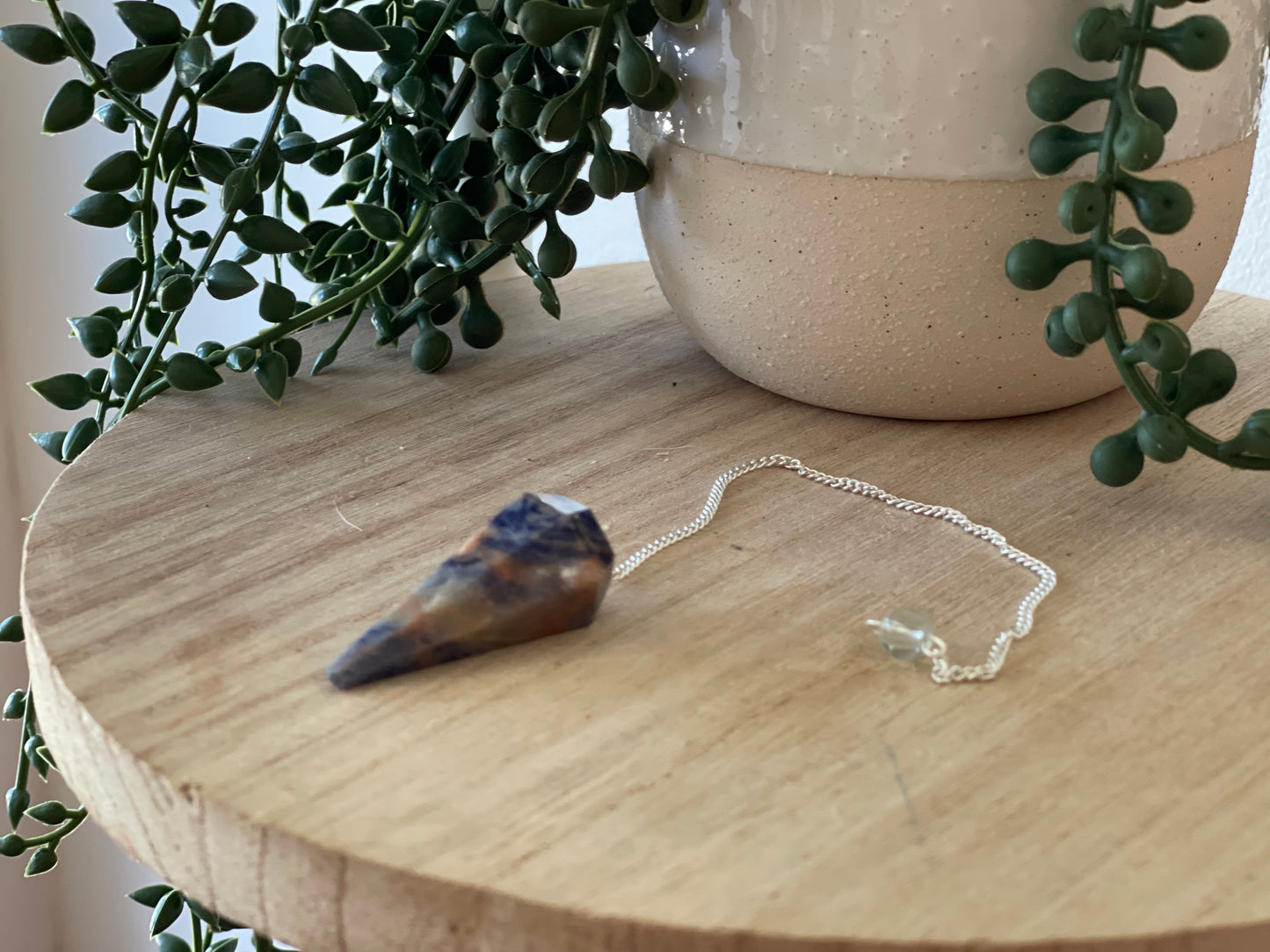 Small Sodalite Pendulum