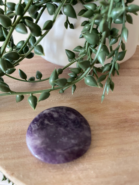 Lepidolite Smooth Stone