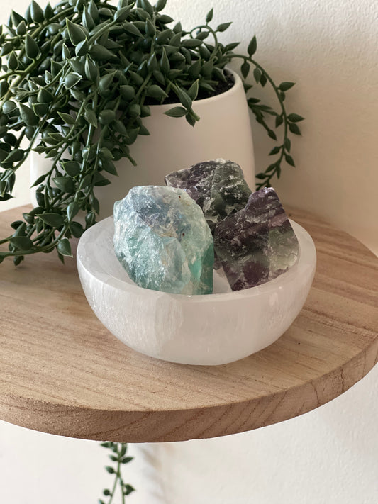 Raw Rainbow Fluorite - Intuitively Chosen