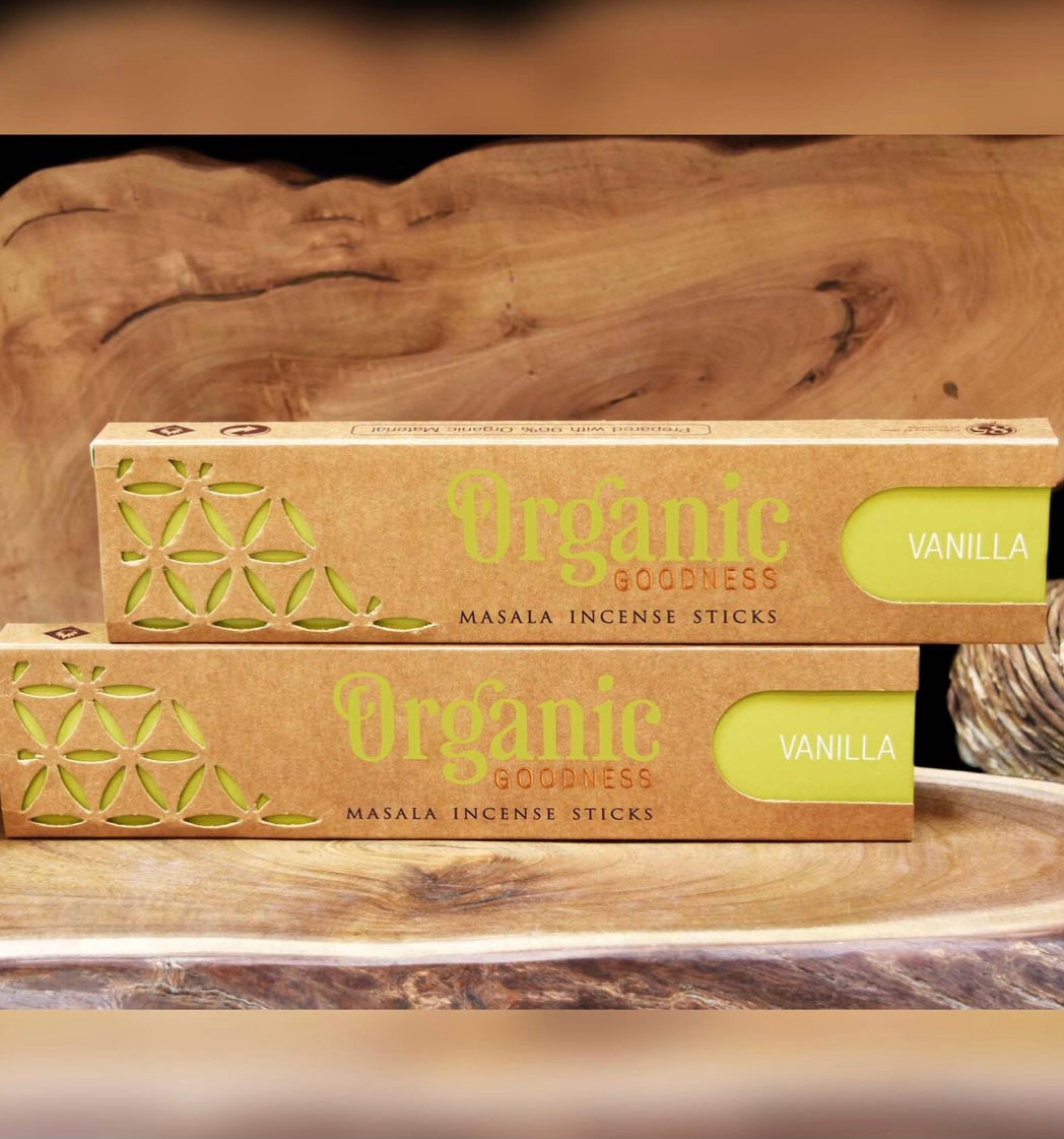 ORGANIC GOODNESS Masala Incense - VANILLA