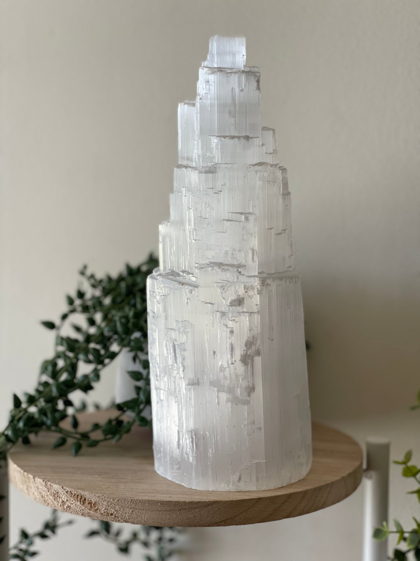 Large Selenite Lamp