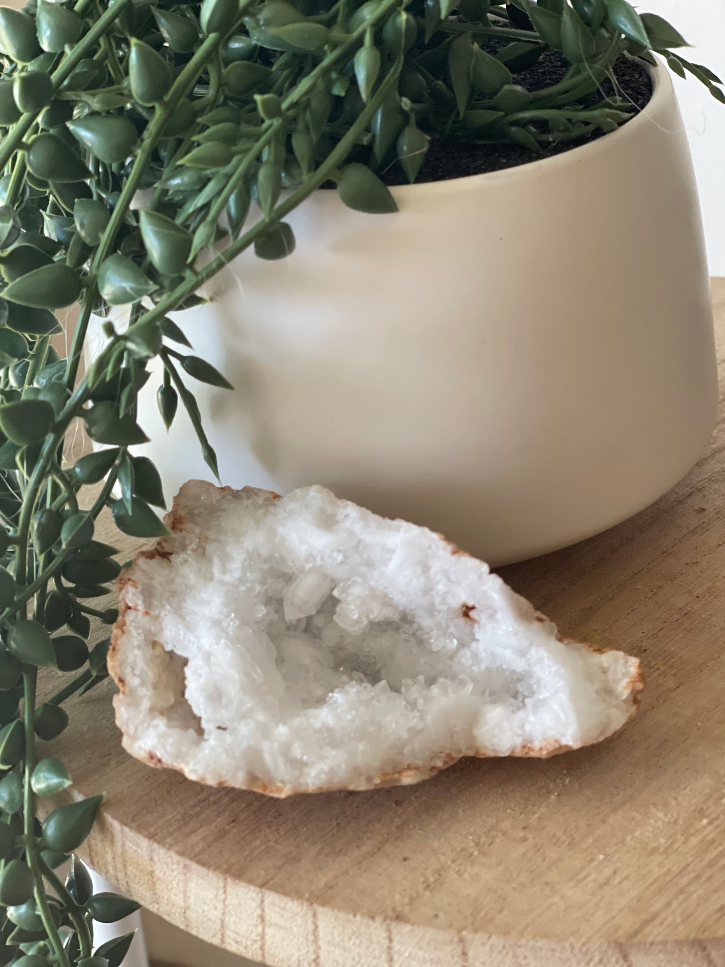 Moroccan Quartz Geode Pair