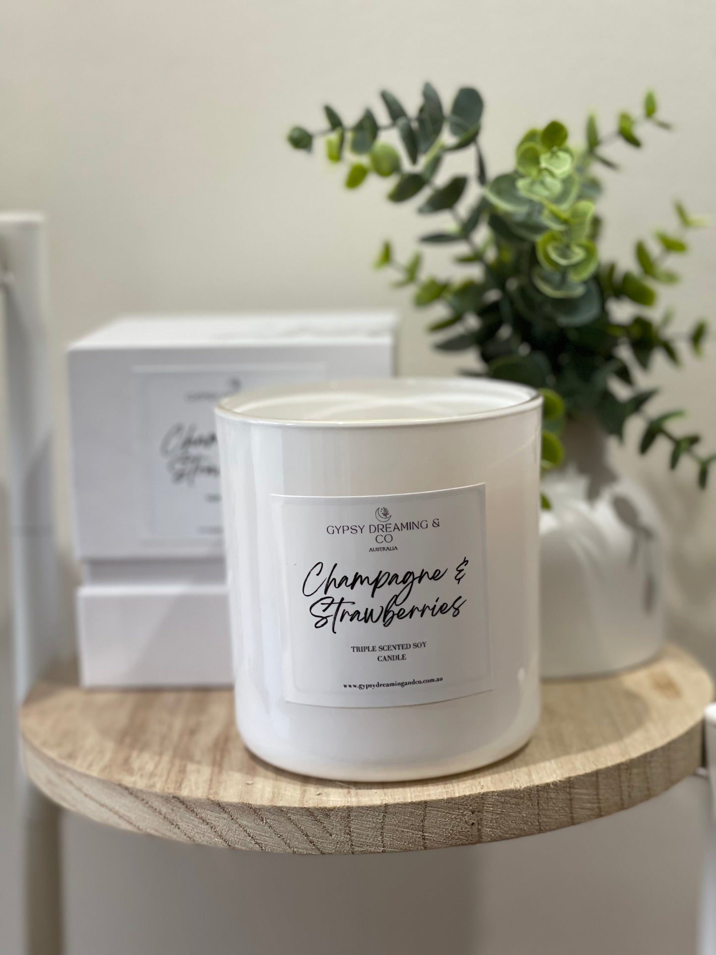 Champagne & Strawberries - Signature Candle