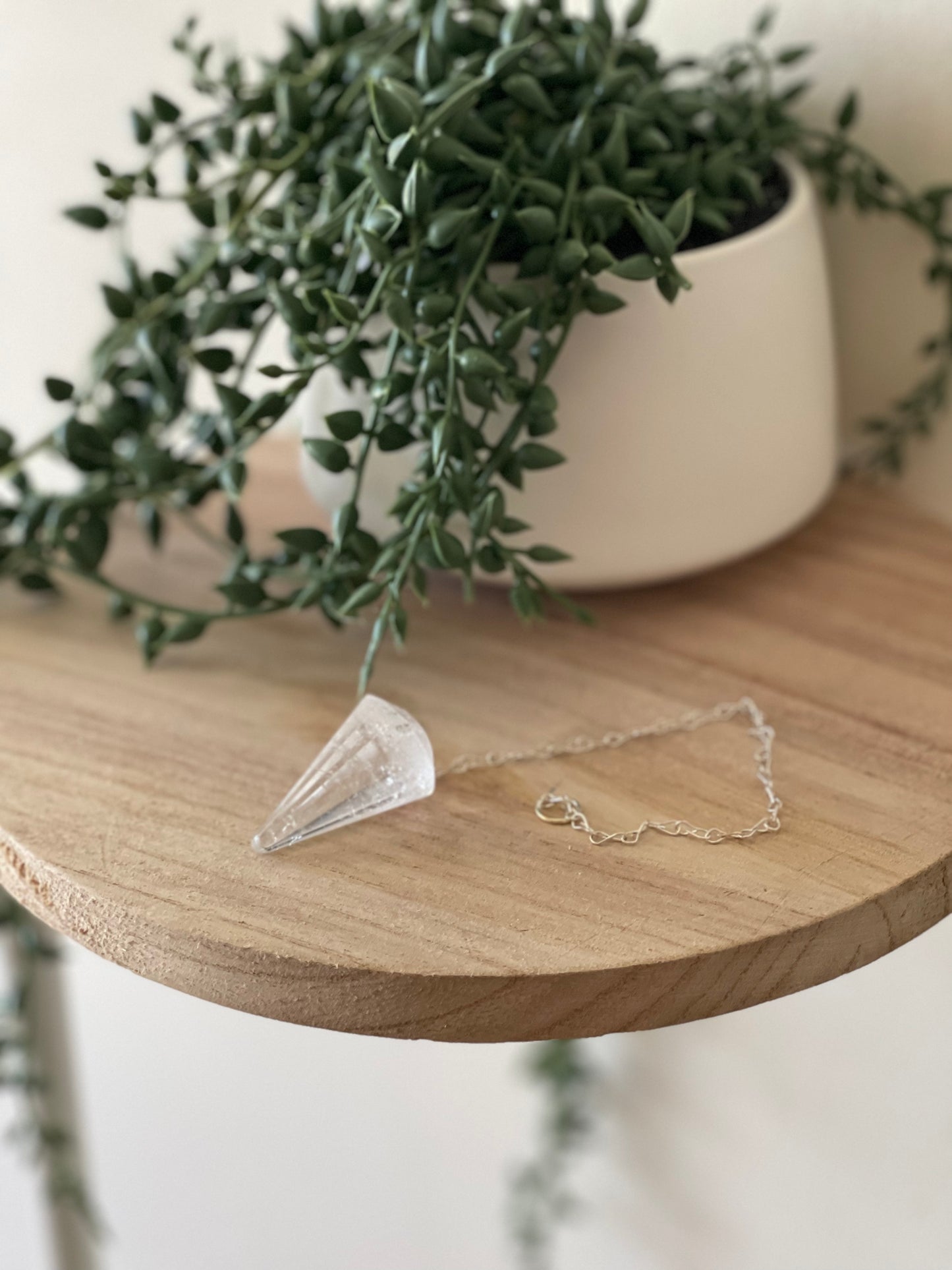 Clear Quartz Pendulum