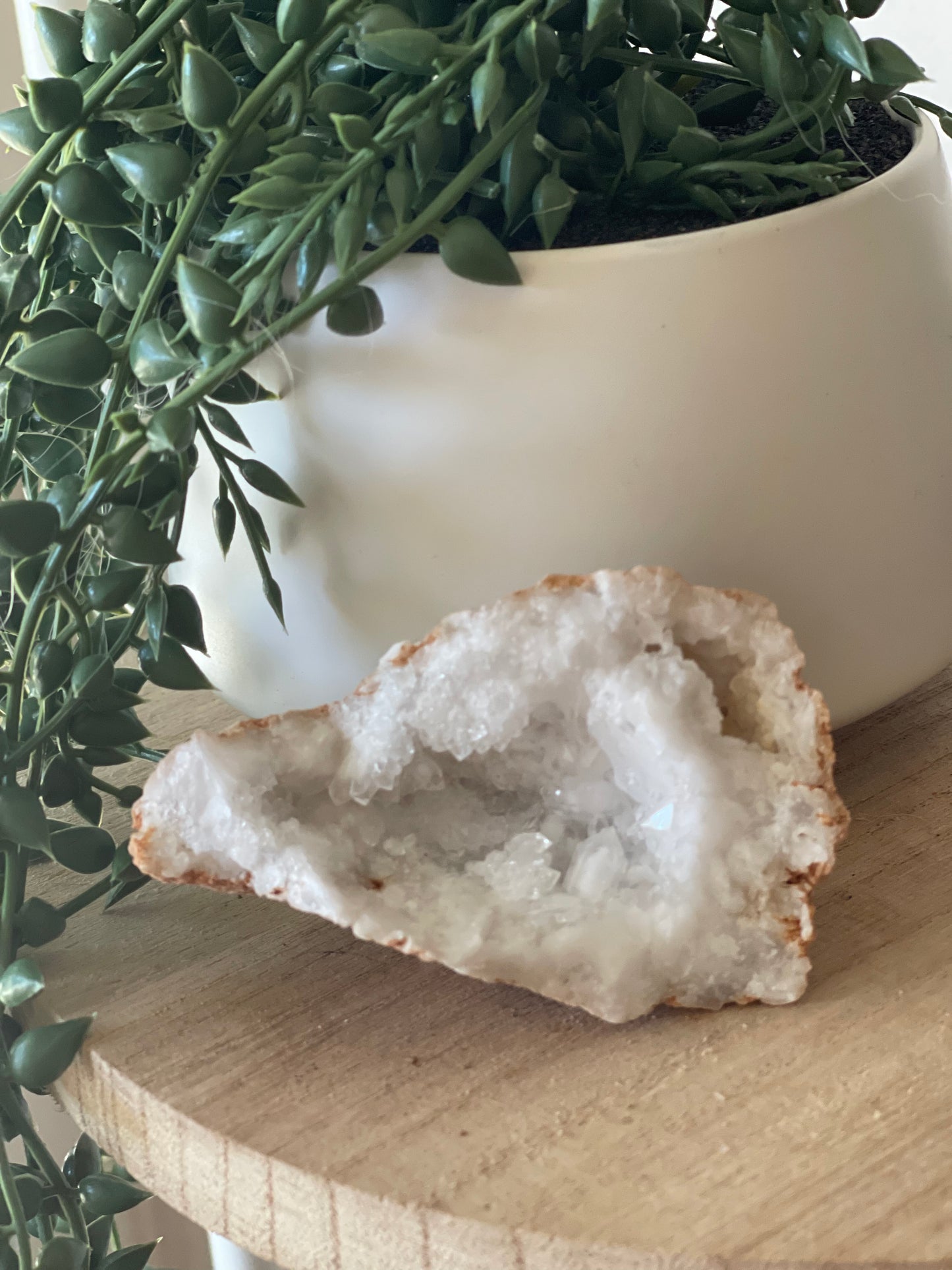 Moroccan Quartz Geode Pair