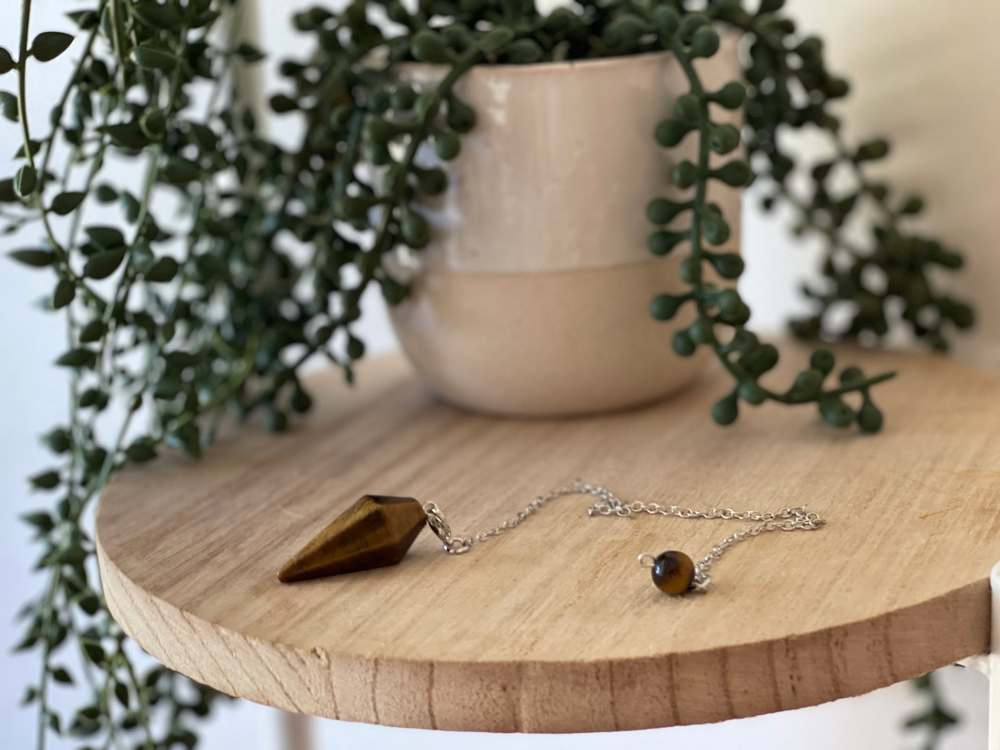 Small Tiger’s Eye Pendulum