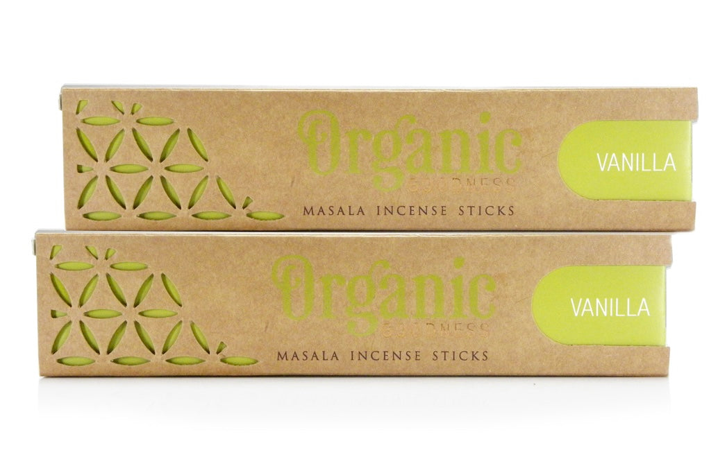 ORGANIC GOODNESS Masala Incense - VANILLA