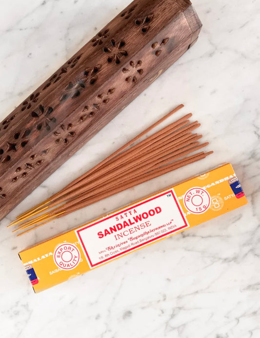 SATYA Incense Sticks - SANDALWOOD