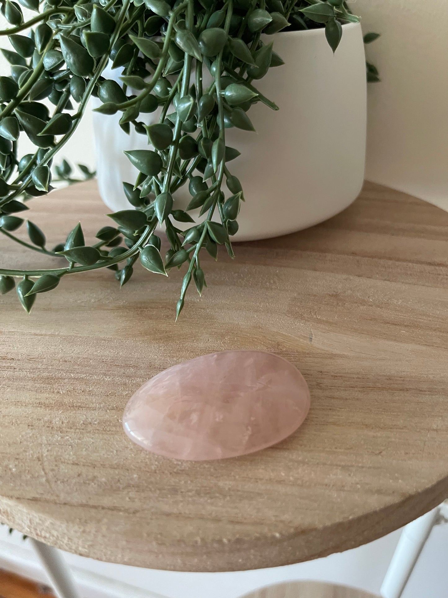 Rose Quartz Worry Stone