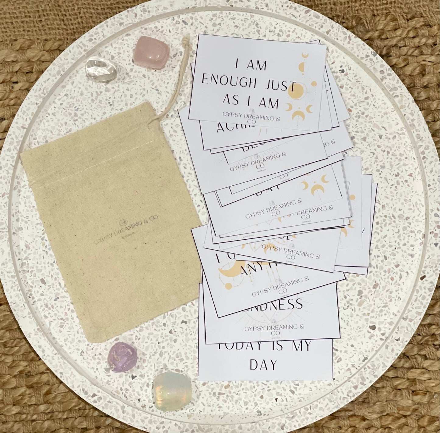 Gypsy Dreaming & Co Positive Affirmation Cards