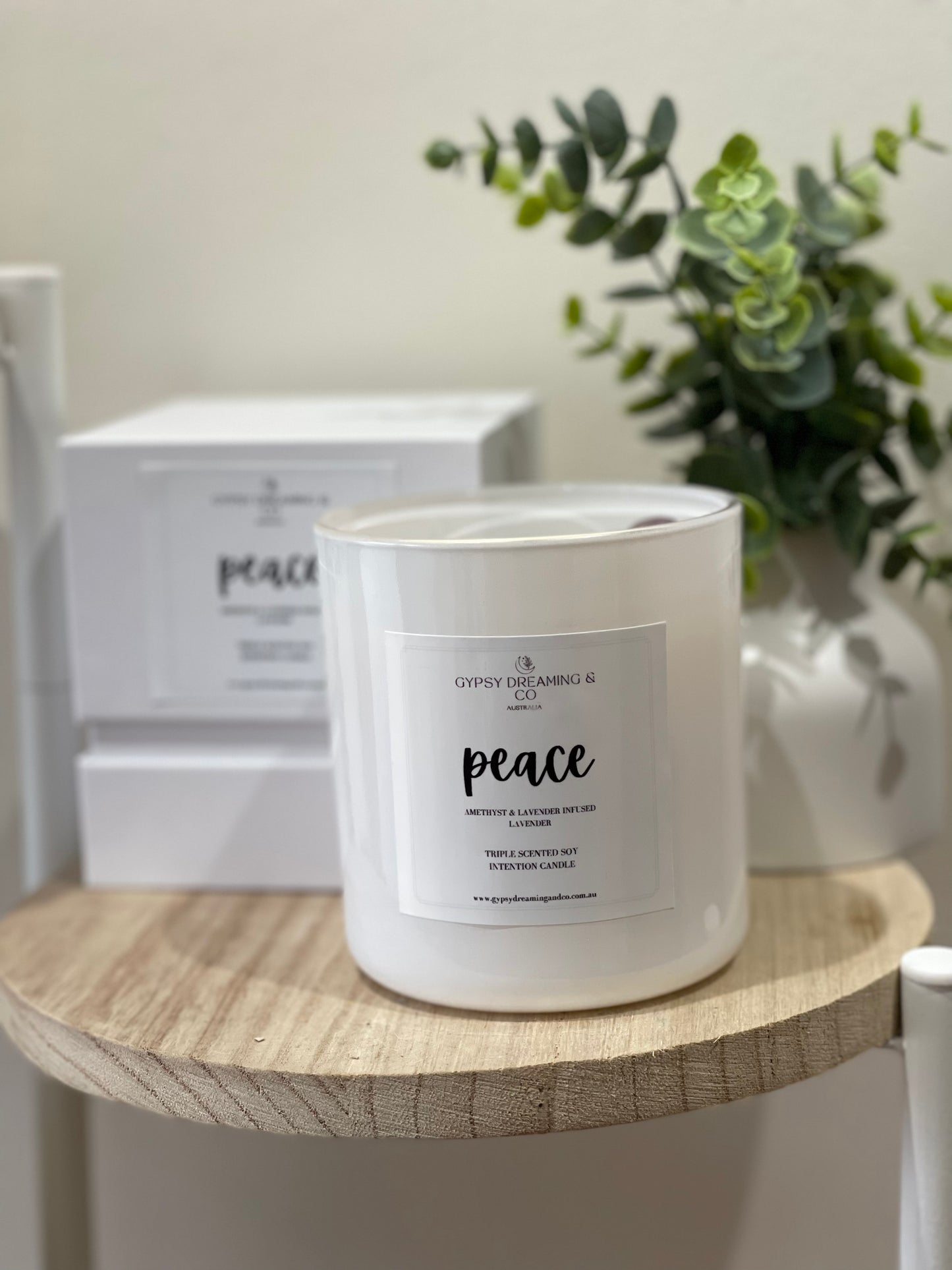 PEACE - Intention Candle