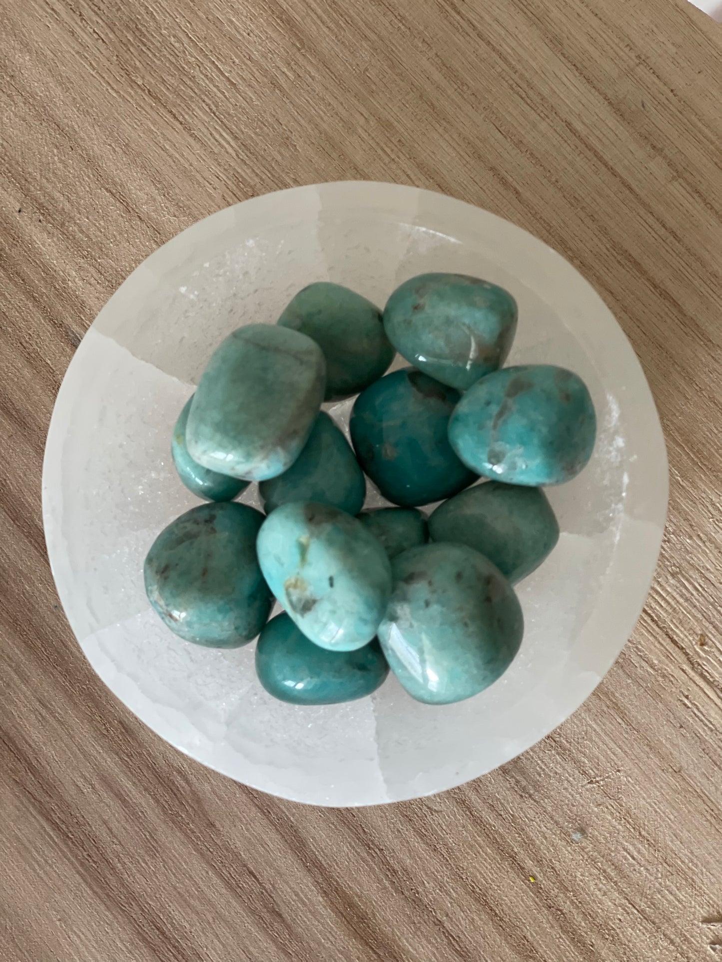 Amazonite Tumbles - Intuitively Chosen