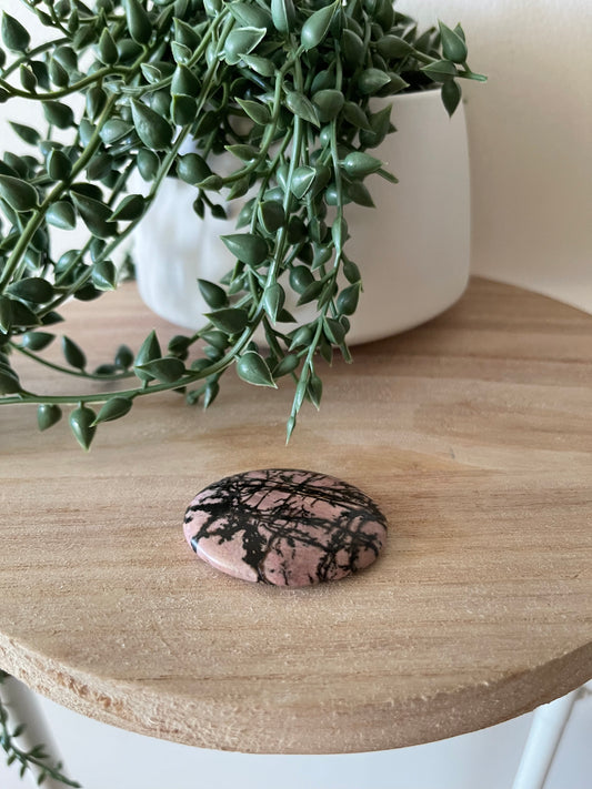 Rhodonite Worry Stone