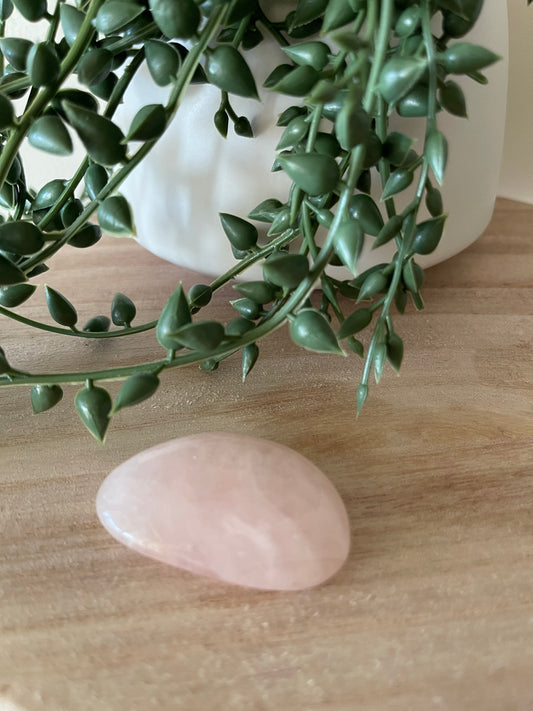 Rose Quartz Smooth Stone