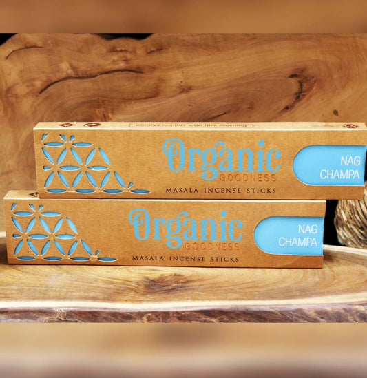 ORGANIC GOODNESS Masala Incense - NAG CHAMPA