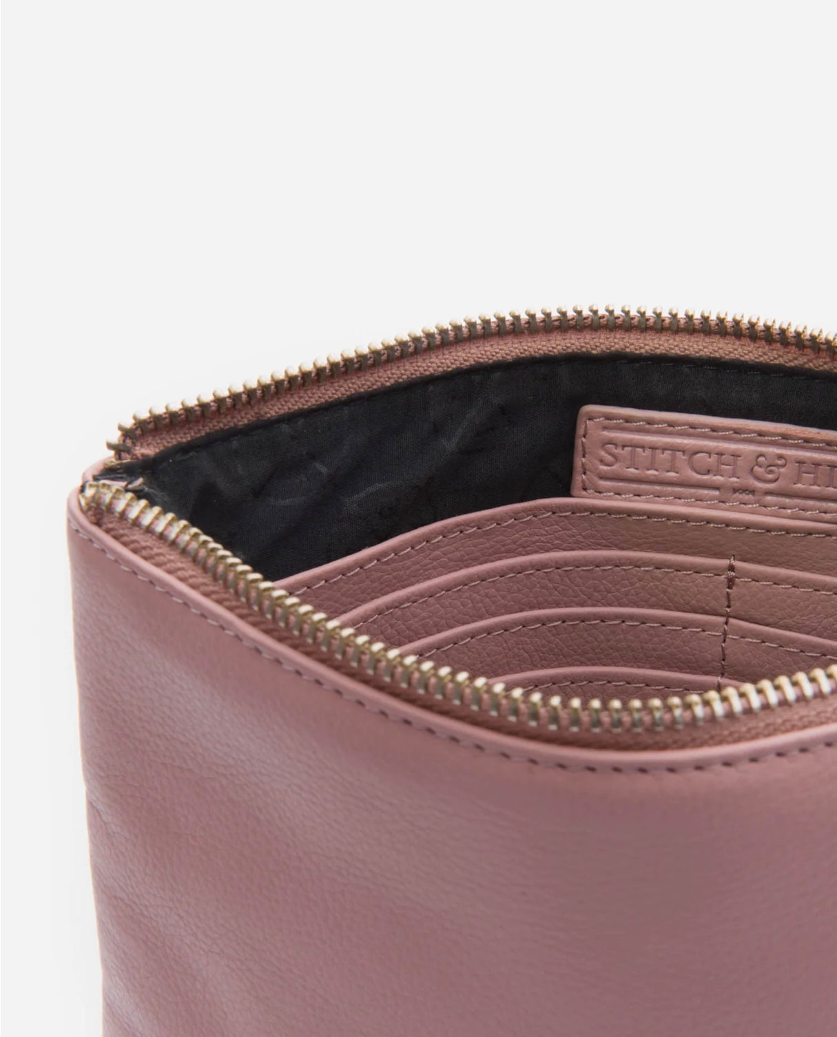 Cassie Clutch - Classic - Dusty Rose